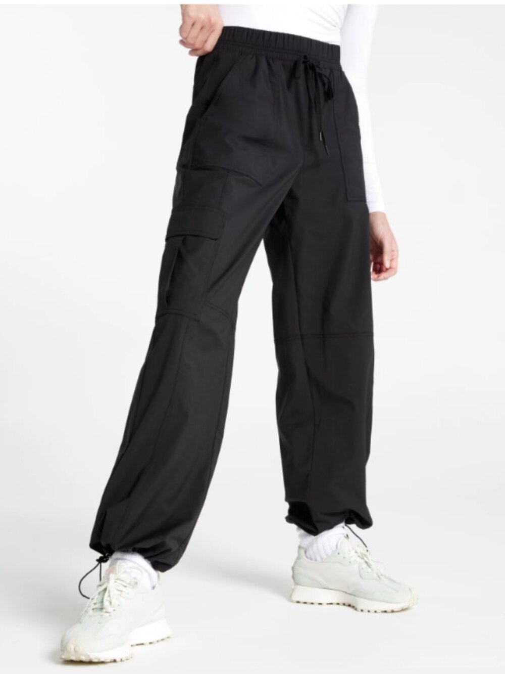 CALIA Women's Effortless Nyluxe Cinch Cargo Pant